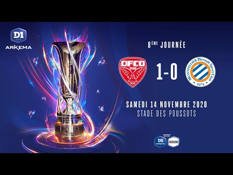 D1 Arkema, J8 : Dijon FCO - Montpellier HSC (1-0)