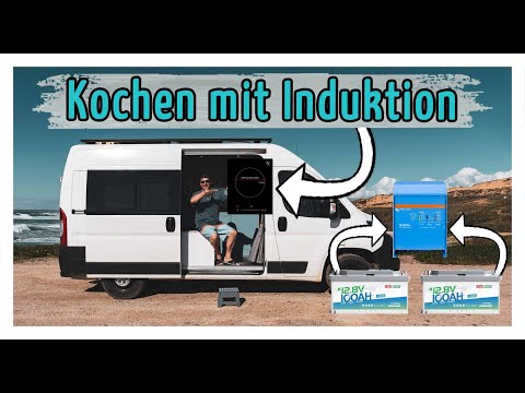 ELEKTRISCH Kochen im Campervan 🚐  - Das brauchst du dazu!🔋! [Redodo LiFePO4 + Multiplus]