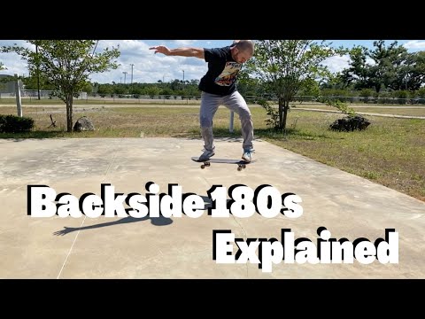 HOW TO BACKSIDE 180 | Detailed Slow Motion Tutorial