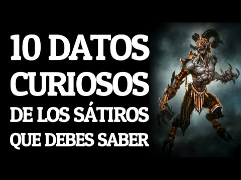10 DATOS CURIOSOS sobre LOS SÁTIROS que DEBES SABER - GOD OF WAR 🔥