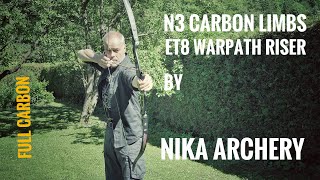 Download lagu N3 Full Carbon Limbs and ET8 Riser by NIKA Archery - Review mp3