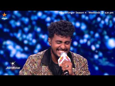 Glimpse of Rasathi Unna Song by #Abrahaam 🎶🎼| Endrendrum Captain  | Super Singer Season 11