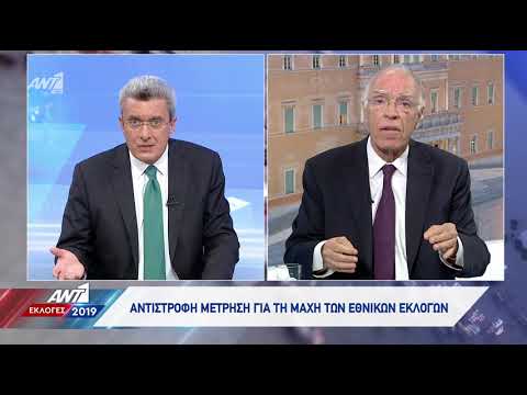 Βασίλης Λεβέντης στον ΑΝΤ1 με το Νίκο Χατζηνικολοάου (1-7-2019)