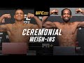 UFC 283: Ceremonial Weigh-In