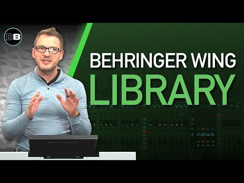 Behringer Wing Show Control Overview of the Behringer WING Library