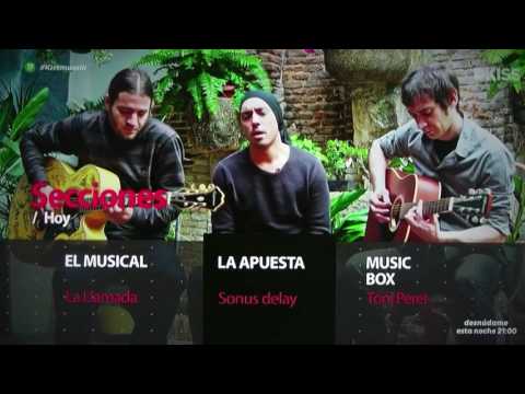 Sonus Delay - Cruza el Cielo (Acústico) + Entrevista TV