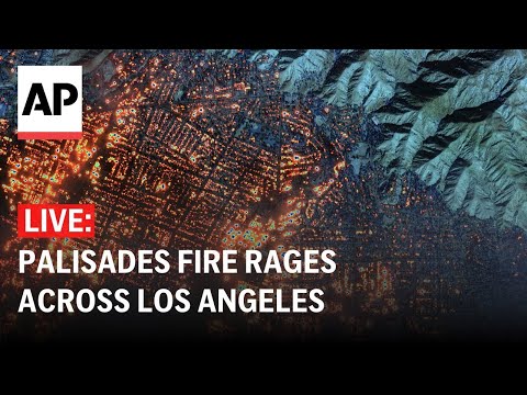 LIVE: Palisades fire rages across Los Angeles, California