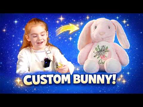 How to Sublimate a Blank Bunny Teddy with Orla 🐰 | Plush Toy Dye Sublimation Tutorial