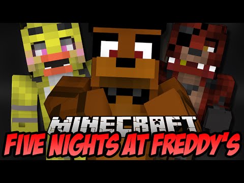 Minecraft Mods: FIVE NIGHTS AT FREDDY'S! Multiplayer Custom Map