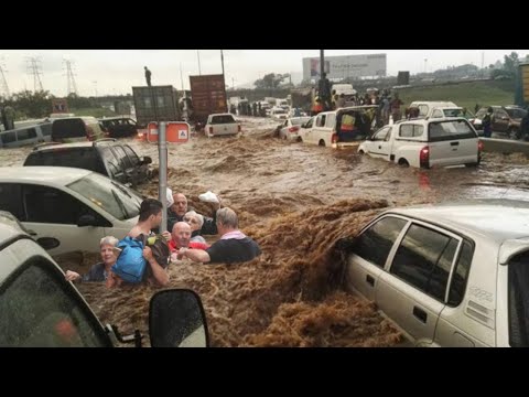 South Africa is Sinking: Half of KwaZulu-Natal swept away by severe storms and flood