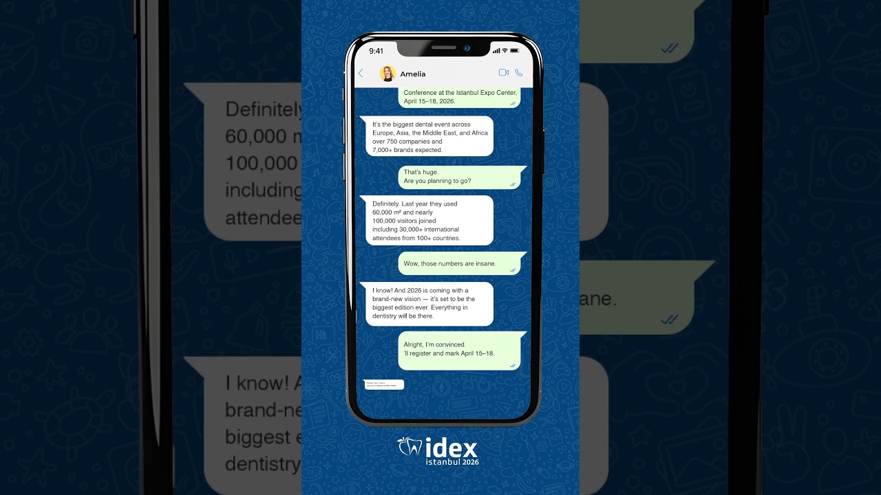 Did you hear? 👂IDEX Istanbul 2026 is happening at the Istanbul Expo Center on 15–18 April 2026