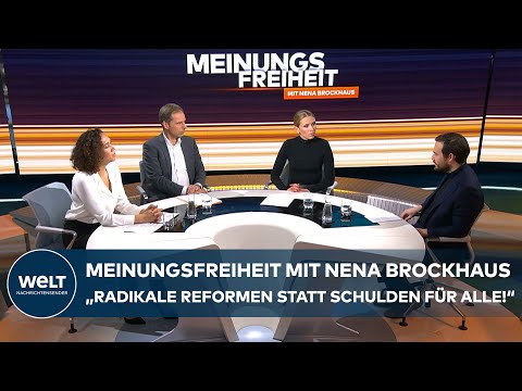 „Das ist Mut ohne Risiko!“ WELT-Talk MEINUNGSFREIHEIT mit Nena Brockhaus – Die komplette Sendung