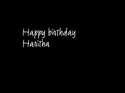 Haritha birthday