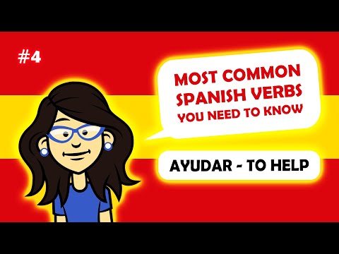 Conjugation of the Spanish verb ayudar(to help). Speak Spanish like a native in 78 lessons.