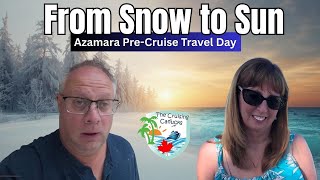 Snow to Sun: How Our Cruise Vacation Officially Started