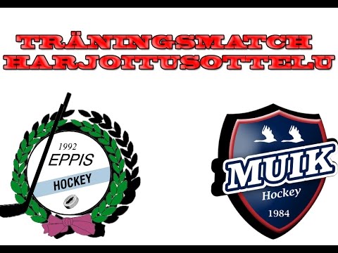 Jeppis Hockey - Muik Hockey Träningsmatch 13.9.2014