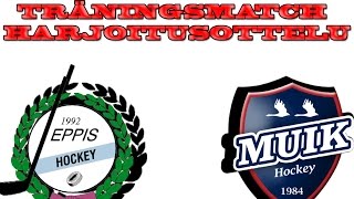preview picture of video 'Jeppis Hockey - Muik Hockey Träningsmatch 13.9.2014'