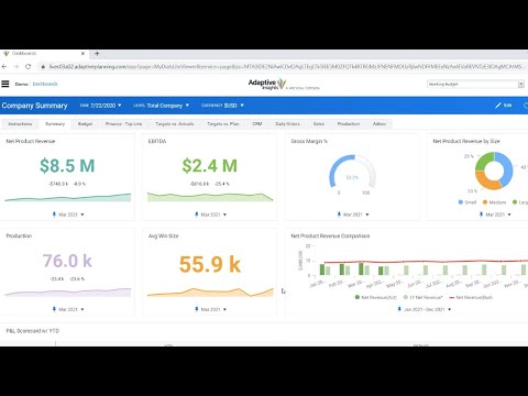 Workday Adaptive Planning - On-Demand Webinar - FP&A dashboards and self-service reporting