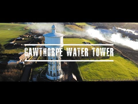 Gawthorpe Water Tower (Ossett) - DJI Spark Footage - 4K Upscaled