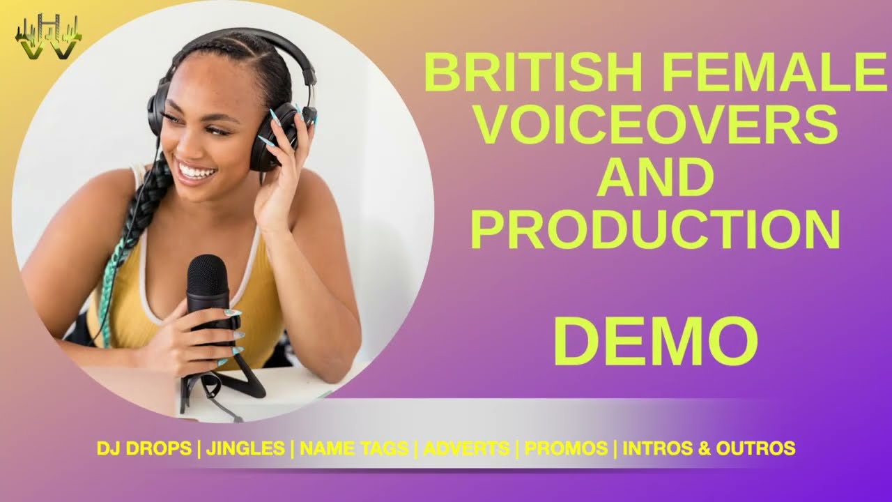 Professional Custom female voice dj drops, jingles, tags, intros demo
