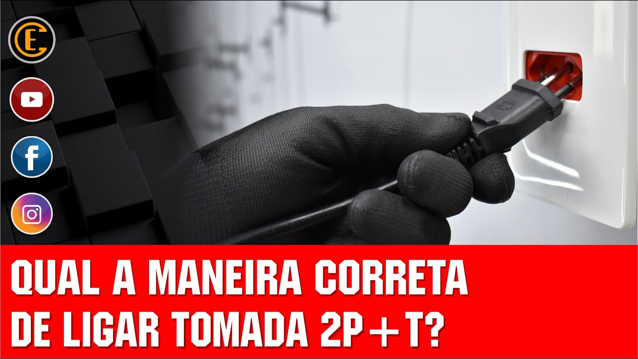 COMO LIGAR TOMADA 2P+T – APRENDA O JEITO CERTO.