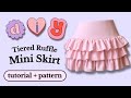 Ruffle Skirt Sewing Tutorial W Pattern