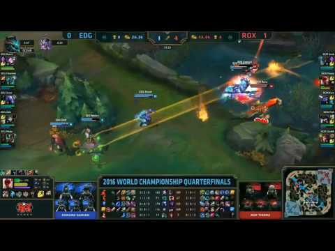 ROX vs EDG Highlights || Game 2 [Quarter Finals World 2016]