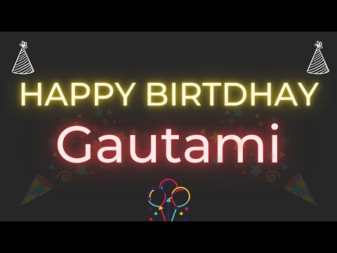 Happy Birthday to Gautami - Birthday Wish From Birthday Bash