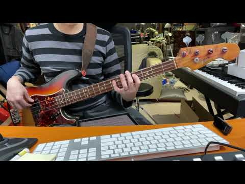 Fender Precision Bass 1965 - 3 Tone Sunburst image 12