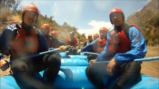 preview picture of video 'Rafting Cajon del Maipo, Hacienda  Los Castaños.'