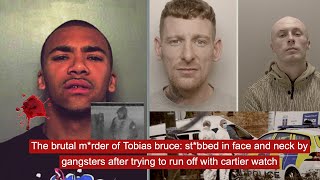 The brutal m*rder of Tobias bruce: st*bbed in face by gangsters after trying to run off with watch