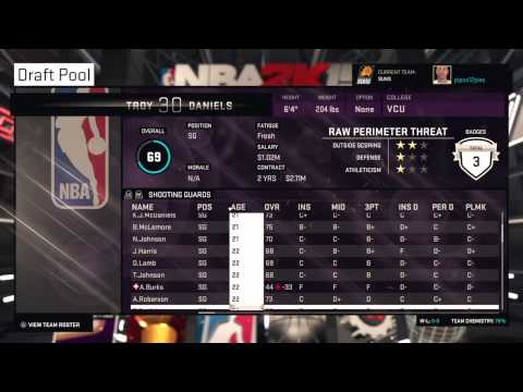 Nba 2k15 myleague fantasy draft ep 1