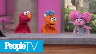 Kids Interview The Stars Of &#39;Sesame Street&#39; Including Elmo, Abby Cadabby &amp; More | PeopleTV