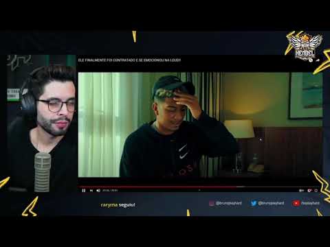 PLAYHARD REAGINDO A NOVA CONTRATAÇÃO DA LOUD.! 🔥 E O GUXTA RAPAZIADA 🙅🏿 #loud #freefire