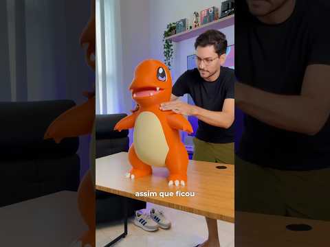 Imprimi um Charmander em TAMANHO REAL! Na minha BambuLab H2S