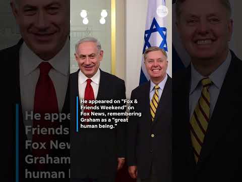 Netanyahu remembers Lindsey Graham as a “great friend”
