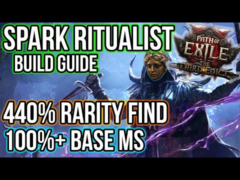 Pushing Rarity to the Limit - Lifestacking Spark Ritualist Build Guide - Path of Exile 2 - 0.3