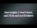 Just Tonight - The Pretty Reckless (with lyrics) 