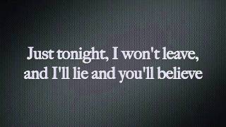 Just Tonight - The Pretty Reckless (with lyrics)