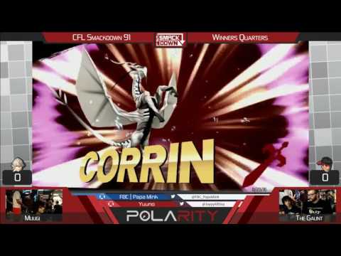 CFL Smackdown 91 WiiU - Mugi (Corrin) vs The Gount (Ryu) - Winners Quarters