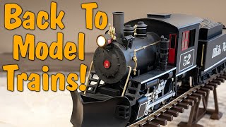 This Big Model Train Runs Where No Train Layout Has Ever Been Before