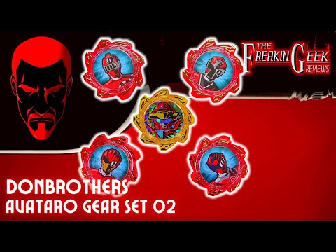 DonBrothers AVATARO GEAR SET 02: EmGo's Super Sentai Reviews N' Stuff