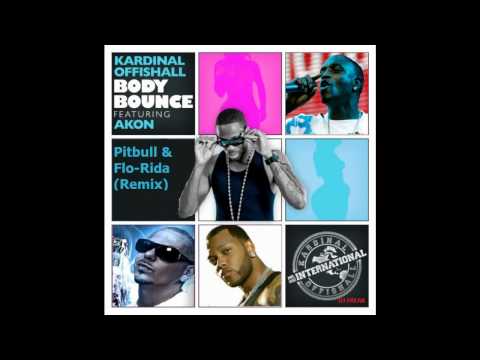 Akon Feat. Pitbull, Flo-Rida & Kardinal Offishall - Body Bounce (Remix HQ)