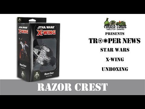 X-Wing Miniatures Razor Crest Unboxing
