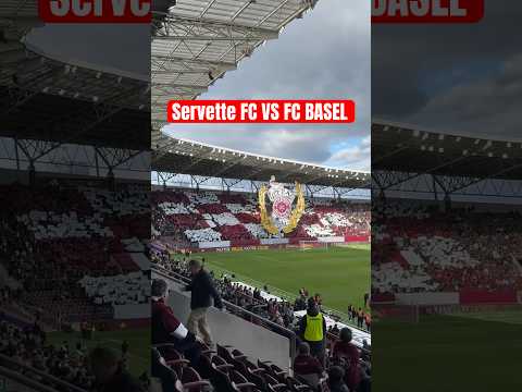 Incredible Tifo! Servette FC Fans Create Stunning Choreography vs FC Basel | Swiss Super League 2025