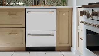 Cafe CAFÉ™ Dishwasher Double Drawer Matte White CDD420P4TW2 Picture