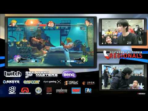 SSF4AE YBK Michael Tan vs Hargi - Socal Regionals 2014 Day 1