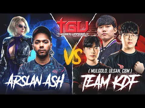 Arslan Ash (Nina) 🇵🇰 VS Team KDF (Ulsan, Mulgold, CBM) 🇰🇷 - Thaigher uppercut 2024