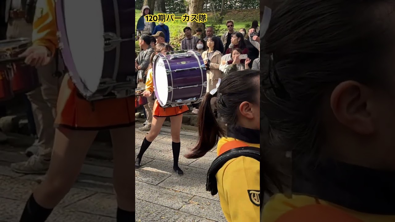 京都橘高校吹奏楽部　121期パーカス隊 #オレンジの悪魔 #京都橘高校吹奏楽部