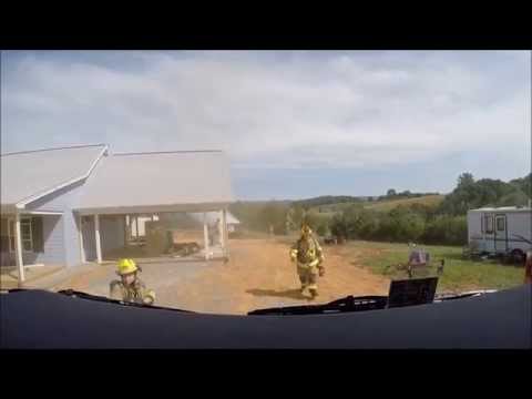BVFD Engine 3 Dumpster Fire Response 6/24/15